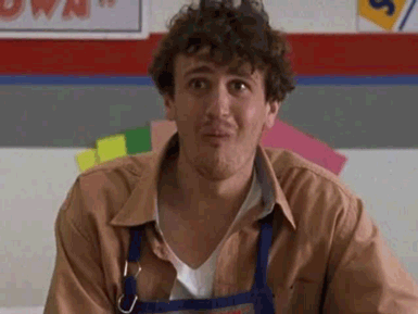 gif jason segel laughing