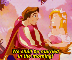 we shall be married in the morning