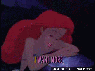 gif i want more little mermaid