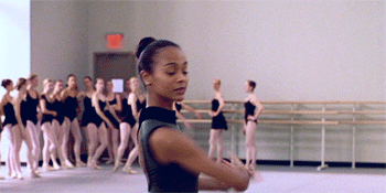 gif center stage zoe saldana