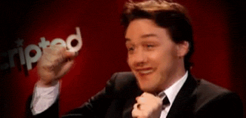 gif james mcavoy dancing