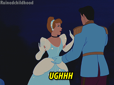 gif ugh cinderella