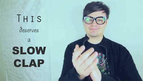 gif slow clap