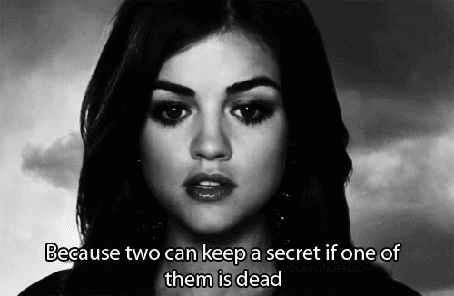gif two can keep a secret pretty little liars