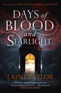 Days of Blood and Starlight (Daughter of Smoke & Bone #2) - Laini Taylor tesco