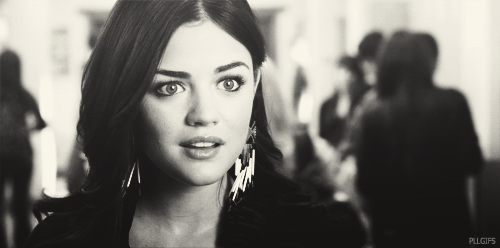 gif pretty little liars surprised smile