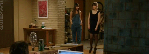 gif dancing zooey new girl