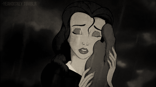 gif sad beauty and the beast