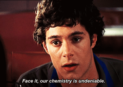 gif face it our chemistry is undeniable oc