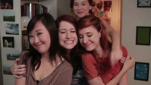 gif lbd group hug