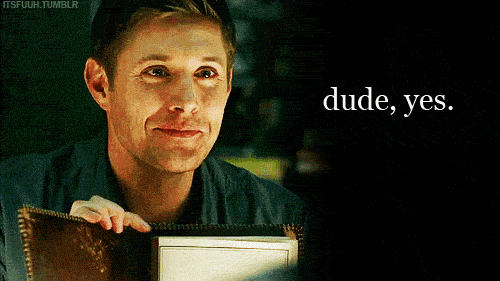 gif dude yes supernatural