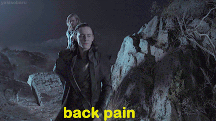 gif back pain loki