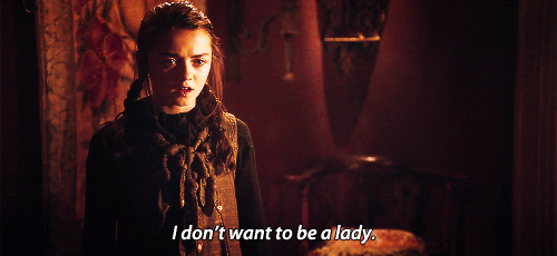 gif i don't want to be a lady got