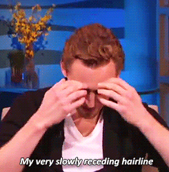 gif slowly receding hairline