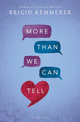 Book Talk: More Than We Can Tell by Brigid Kemmerer