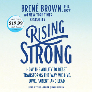 Book Talk: Rising Strong by Brené Brown
